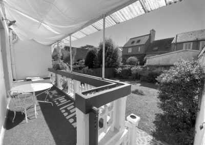 Hauts Pavés – 3 pièces avec terrasse, jardin et garage – 365.000 € fai